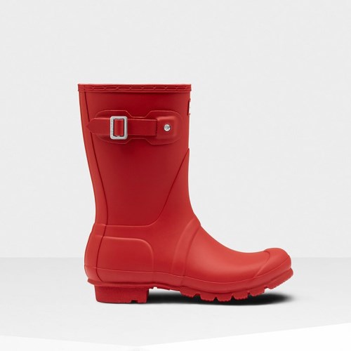 Hunter Original Short Rain Boots For Womens - NZ E8752